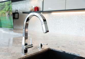 KabCo Kitchens Brilliant Miralis Cabinets and Cambria Quartz Kitchen Remodel Fort Lauderdale, Florida