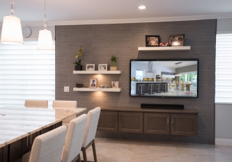 Custom TV Wall Unit