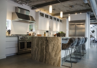 L Shaped Miralis Kitchen