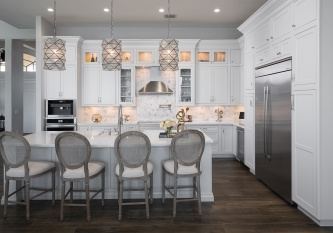 L Shaped Showplace Kitchen
