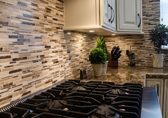 Marble Mosaic Tile Backsplash