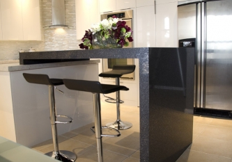 Silestone Waterfall Countertop