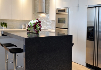 Silestone Waterfall Countertop
