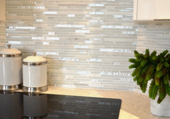 Mosaic Glass Tile Backsplash