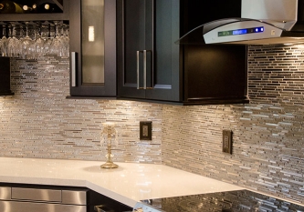 Waypoint Living Spaces Cabinetry & Quartz Counters