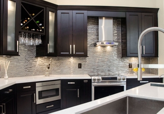 Waypoint Living Spaces Cabinetry & Quartz Counters