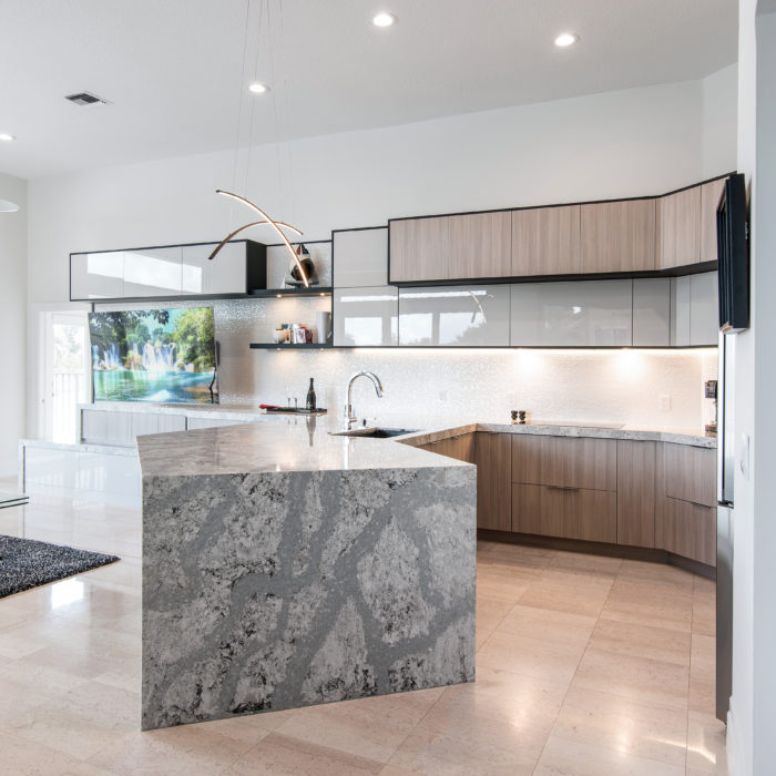 Brilliant | Fort Lauderdale Kitchen Remodel | Miralis Cabinetry