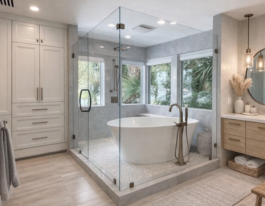 After Master Bathroom